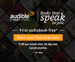 amazon audible free trial dealnloot