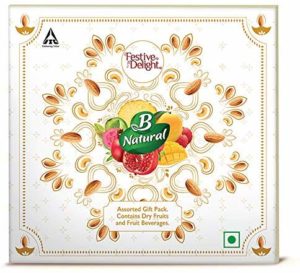 B Natural Juice Diwali Assorted Juice Gift Rs 204 amazon dealnloot