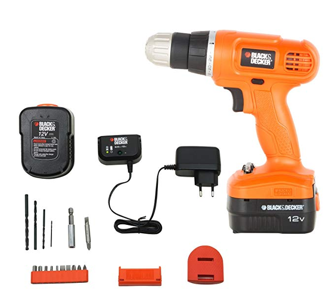 BLACK+DECKER EPC12K2 12-Volts Cordless Drill