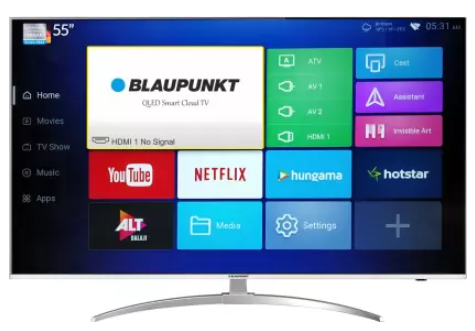 Blaupunkt 140cm (55 inch) Ultra HD (4K) QLED Smart TV