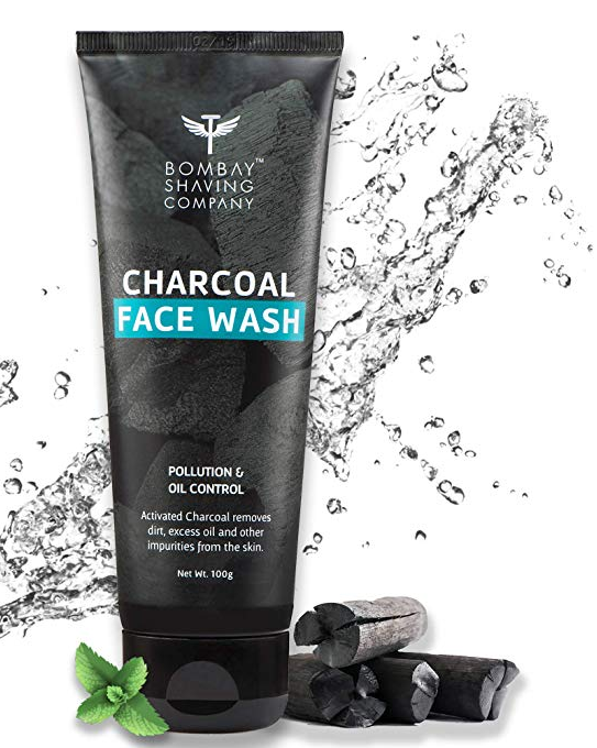 Bombay Shaving Company Charcoal Face Wash, Black, 100 g