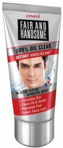 Amazon-Emami Fair and Handsome 100% Oil Clear Face Wash, 100g