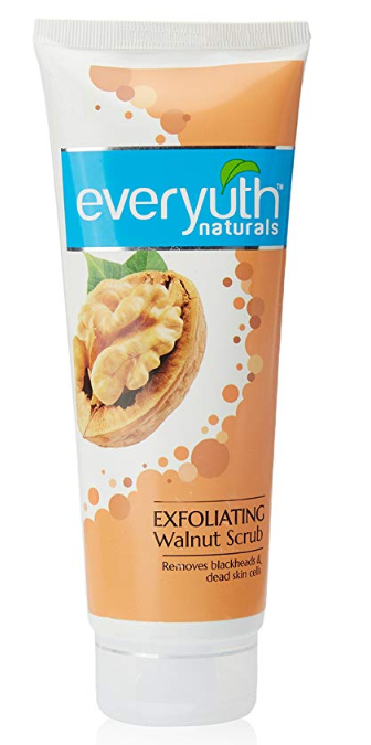 Everyuth Naturals Exfoliating Walnut Scrub with nano Multi Vit A, 200g