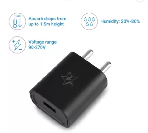 Flipkart SmartBuy 2A Fast Power Charger with Charge and Sync USB Cable