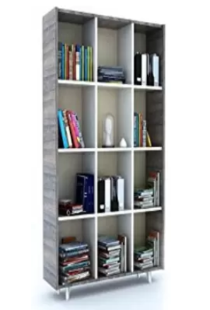 Forzza Yara Engineered Wood Open Book Shelf