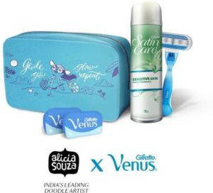 Gillette Venus Hair Removal Regimen Kit (4 Items in the set) RS 499 ONLY Flipkart