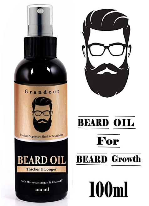 Grandeur Mooch And Beard Oil For Men