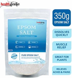 Healthgenie Epsom Salt for Relaxation and Pain Rs 89 amazon dealnloot