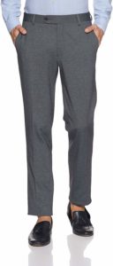 John Players Men's Slim Fit Formal Trousers