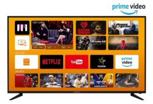 Kevin 124 cm (49 inches) 4K UHD LED Smart TV KN49UHD-PRO (Black) (2019 Model)