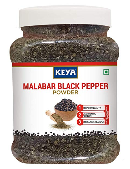 Keya Malabar Black Pepper Powder, 325g