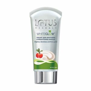 Lotus Herbals White Glow Yogurt Skin Whitening Rs 133 amazon dealnloot