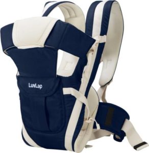 LuvLap Elegant Baby Carrier Dark Blue Front Rs 1139 flipkart dealnloot