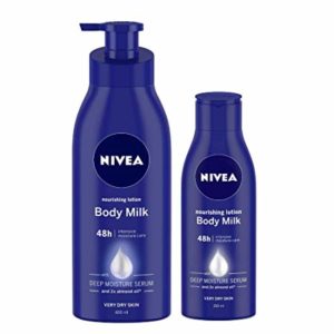 Nivea Body Nourish Body Lotion, 400ml and Body Lotion, 120ml Rs 260 amazon dealnloot