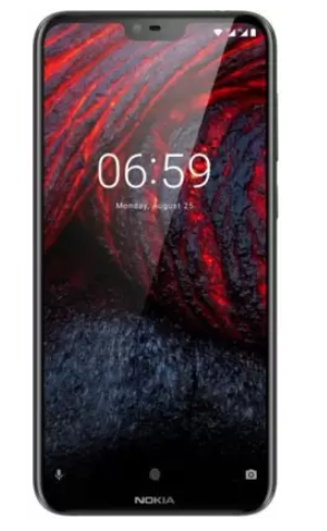 Nokia 6.1 Plus (Black, 64 GB)  (4 GB RAM)