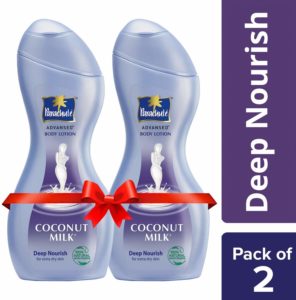 Parachute Advansed Body Lotion Deep Nourish, 250 ml (Pack of 2) at Rs 180 only amazon