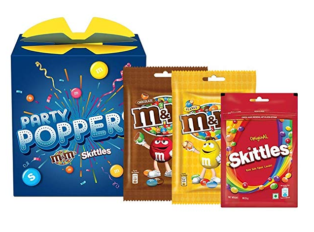 Party Poppers Assorted Chocolates and Candy Diwali Gift Pack