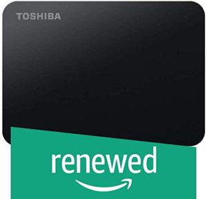 Renewed Toshiba Canvio Basics 4TB A3 USB Rs 5739 amazon dealnloot
