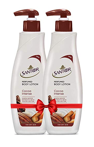 Santoor Cocoa Perfumed Body Lotion 250ml (Buy 1 Get 1 Free)