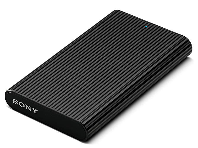 Sony SL-EG5 480GB TypeC USB 3.1 External Solid State Drive (Black)