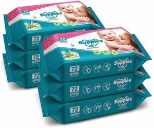Supples Baby Wet Wipes with Aloe Vera Rs 389 amazon dealnloot