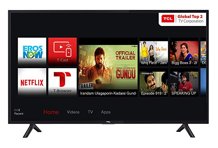 TCL 100.3 cm (40 Inches) Full HD LED Smart TV 40S62FS