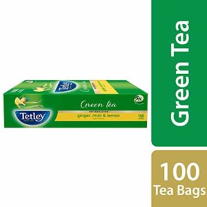 Tetley Green Tea Ginger Mint and Lemon Rs 279 amazon dealnloot