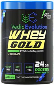 Vedic Evolution 100 Whey Protein Gold Xtreme Rs 907 amazon dealnloot