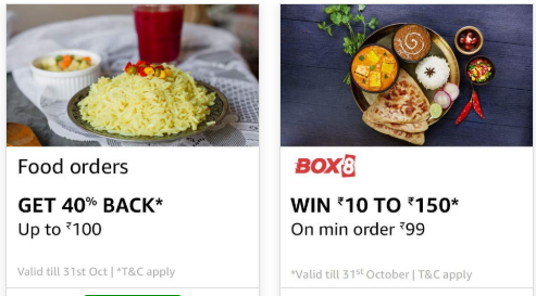 amazon food offers