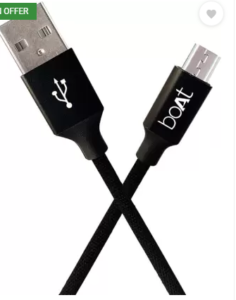 boAt Micro USB 100 1 m Micro USB Cable