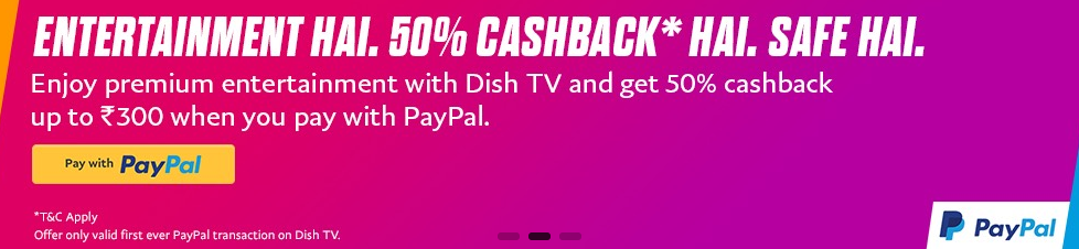dishtv paypal
