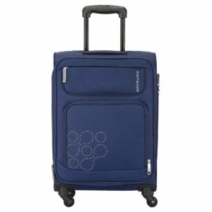 Amazon- Buy Kamiliant by American Tourister Magnus Polyester 56 cms Navy Blue Softsided Cabin Luggage