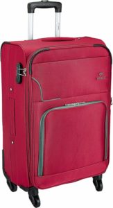 Amazon- Buy Princeware Basel Polyester 58 cms Maroon Softsided Cabin Luggage