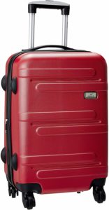 Amazon- Buy Princeware Melbourne DLX ABS 58 cms Red Hardsided Cabin Luggage