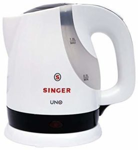 Amazon- Buy Singer Uno 1 LTR. Plastic Electric Kettle