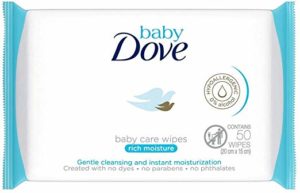 Baby Dove Baby Wipes Rich Moisture 50 Rs 66 amazon dealnloot