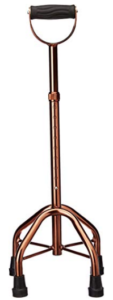 Flamingo Classic Quadripod with Strong Base (Brown, Universal)