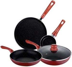 Flipkart- Buy Induction Bottom Cookware Set Pack of 4 at Rs 999