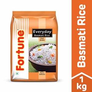 Fortune Everyday Basmati Rice 1kg Rs 83 amazon dealnloot