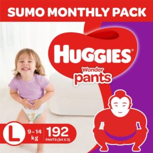 Huggies wonder sumo pack