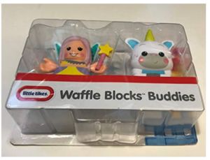 Little Tikes Waffle Blocks Double Figure Pack- Fairy, Unicorn