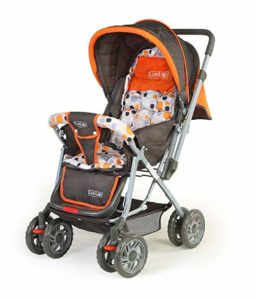 LuvLap Sunshine Stroller Pram with Mosquito net Rs 2519 amazon dealnloot