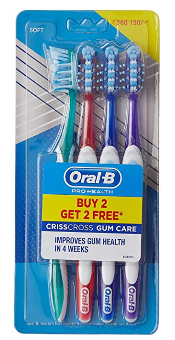 Oral B Pro Health Gum Care, Soft (Buy 2 Get 2 Free)