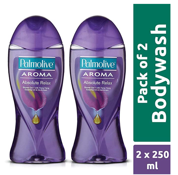 Palmolive Bodywash Aroma Absolute Relax Shower Gel - 250ml (Pack of 2)