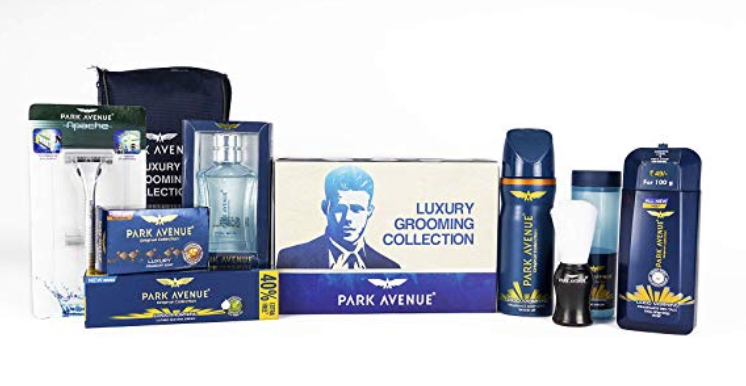 Park Avenue Luxury Grooming Collection (Combo of 7 + Travel Pouch)