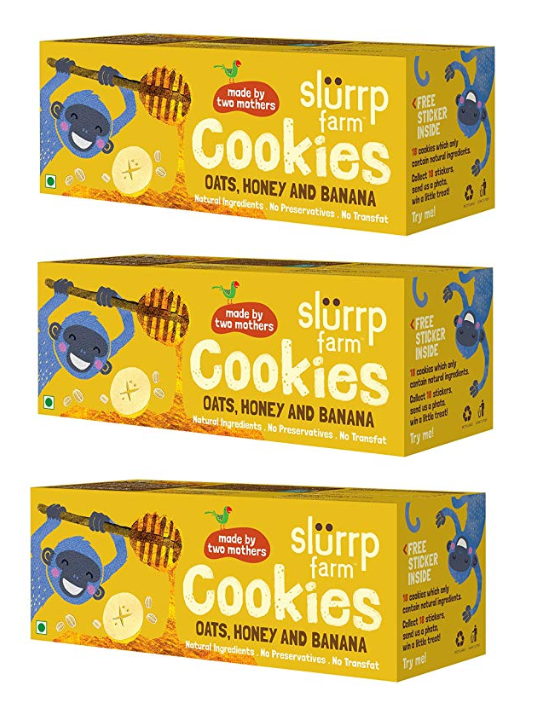 Slurrp Farm Healthy Wholegrain Cookies