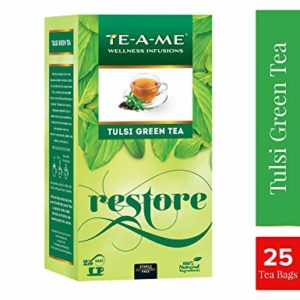 TE A ME Natural Tulsi Green Tea Rs 80 amazon dealnloot
