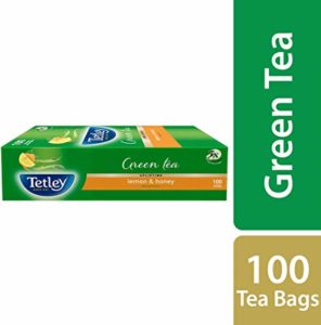 Tetley Green Tea Lemon and Honey 100 Rs 249 amazon dealnloot