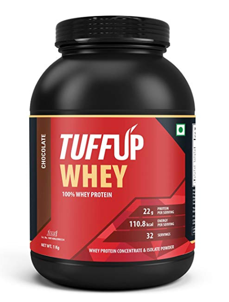 Tuff Up 100% Whey Protein - 1 kg (Chocolate)