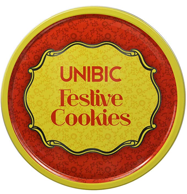 Unibic Cookie Grande Festive Cookies, Tin, 250g